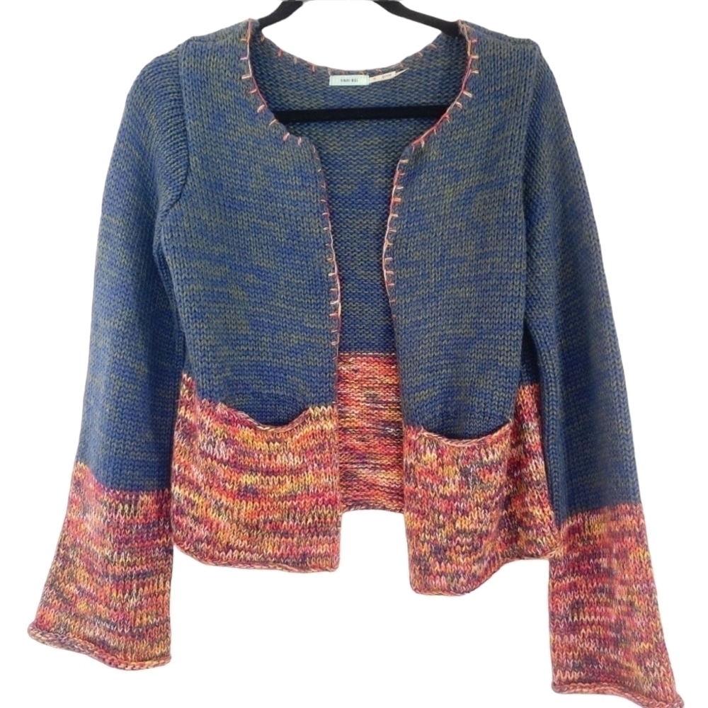 Urban Outfitters Kimchi Blue Multicolor Knit Cardigan Sz M